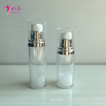 Round Shape AS Single Wall Airless Pump Bottle